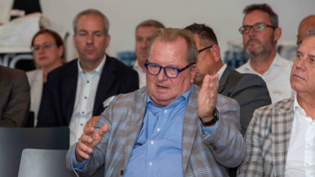 Publikum bei einem Vortrag